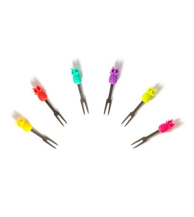 Set de 6 Tenedores Pequeños para Aperitivo 2