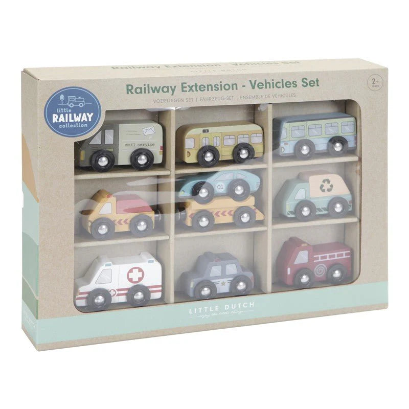 Set de vehiculos Little dutch