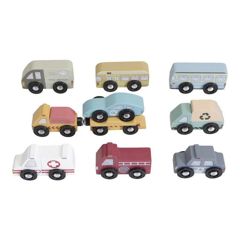 Set de vehiculos Little dutch