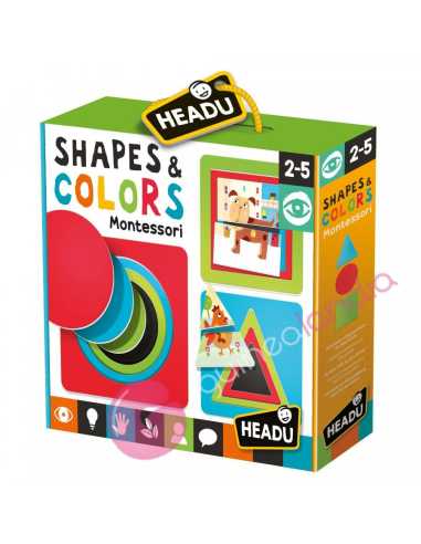 Shapes & Colors Montessori - Headu - Dendago