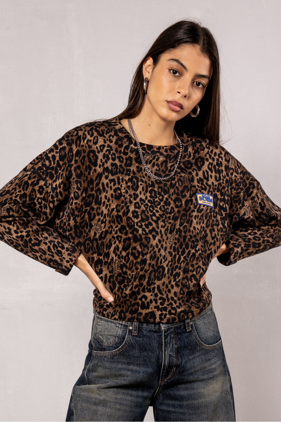 Sudadera Shivani Roar chocolate Freeman T.Porter  