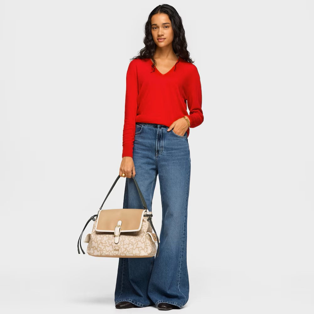 Bolso Tous Shopper pequeño Kaos Icon arena
