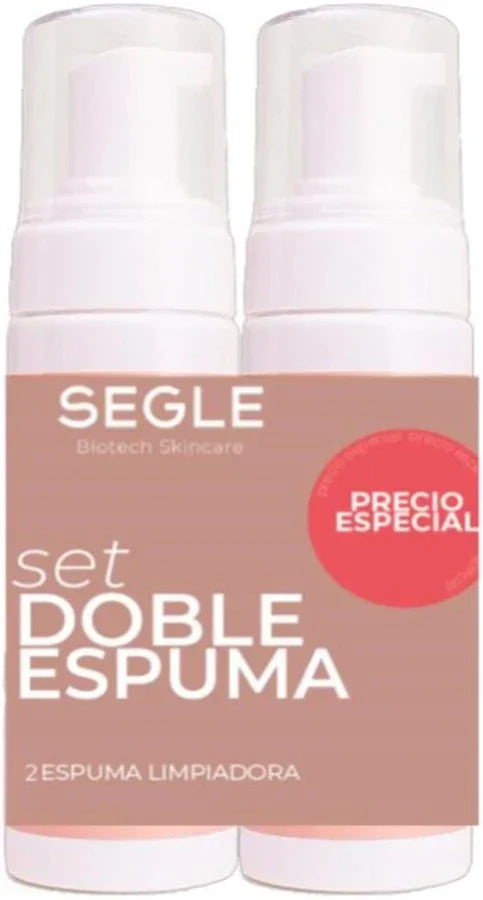 Pack Doble Espuma Limpiadora Segle.