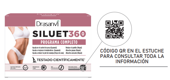SILUET 360 - Programa completo 1 mes - 120comp - Dendago