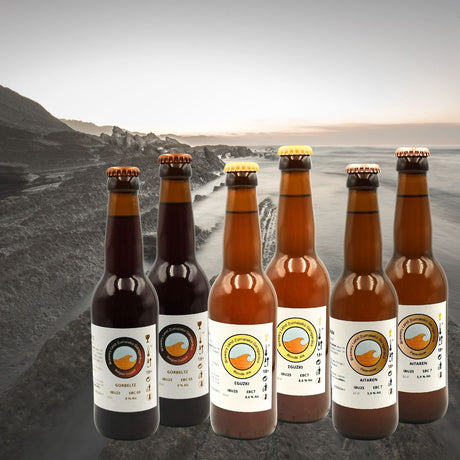 SIX PACK BELGA >> 2 DUBBEL + 2 BLONDE ALE + 2 PATERSBIER - Dendago