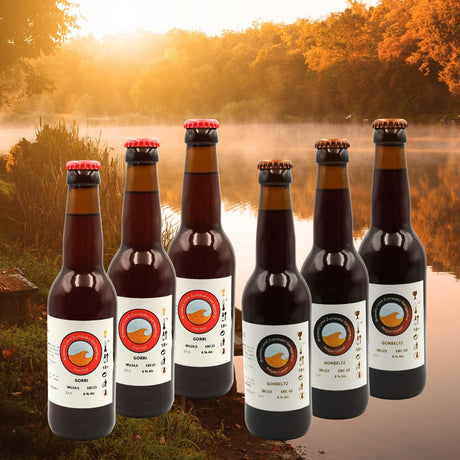 SIX PACK TOSTADAS >> 3 Dubbel + 3 Irish Red - Dendago