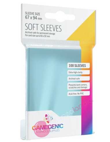 Soft Sleeves Pack (100) 67 x 94 mm - Dendago