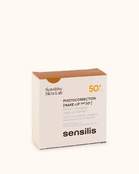 SOLAR COMPACTO SPF 50 COLOR 02 GOLDEN SENSILIS - Dendago