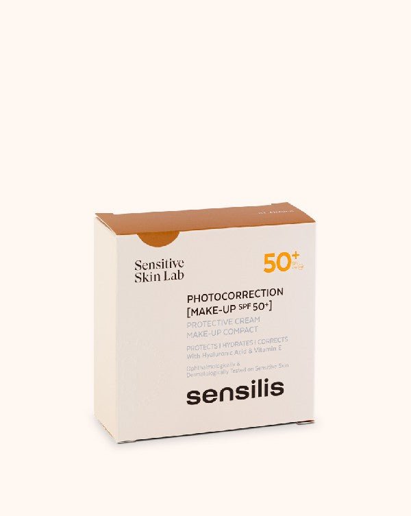SOLAR COMPACTO SPF 50 COLOR 03 BRONZE SENSILIS - Dendago