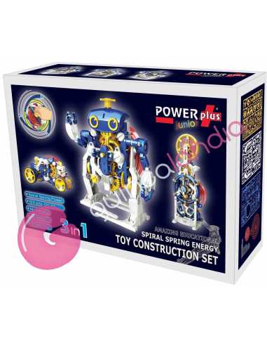 Spiral Toy Set 3 en 1 Stem Toy Junior - Dendago