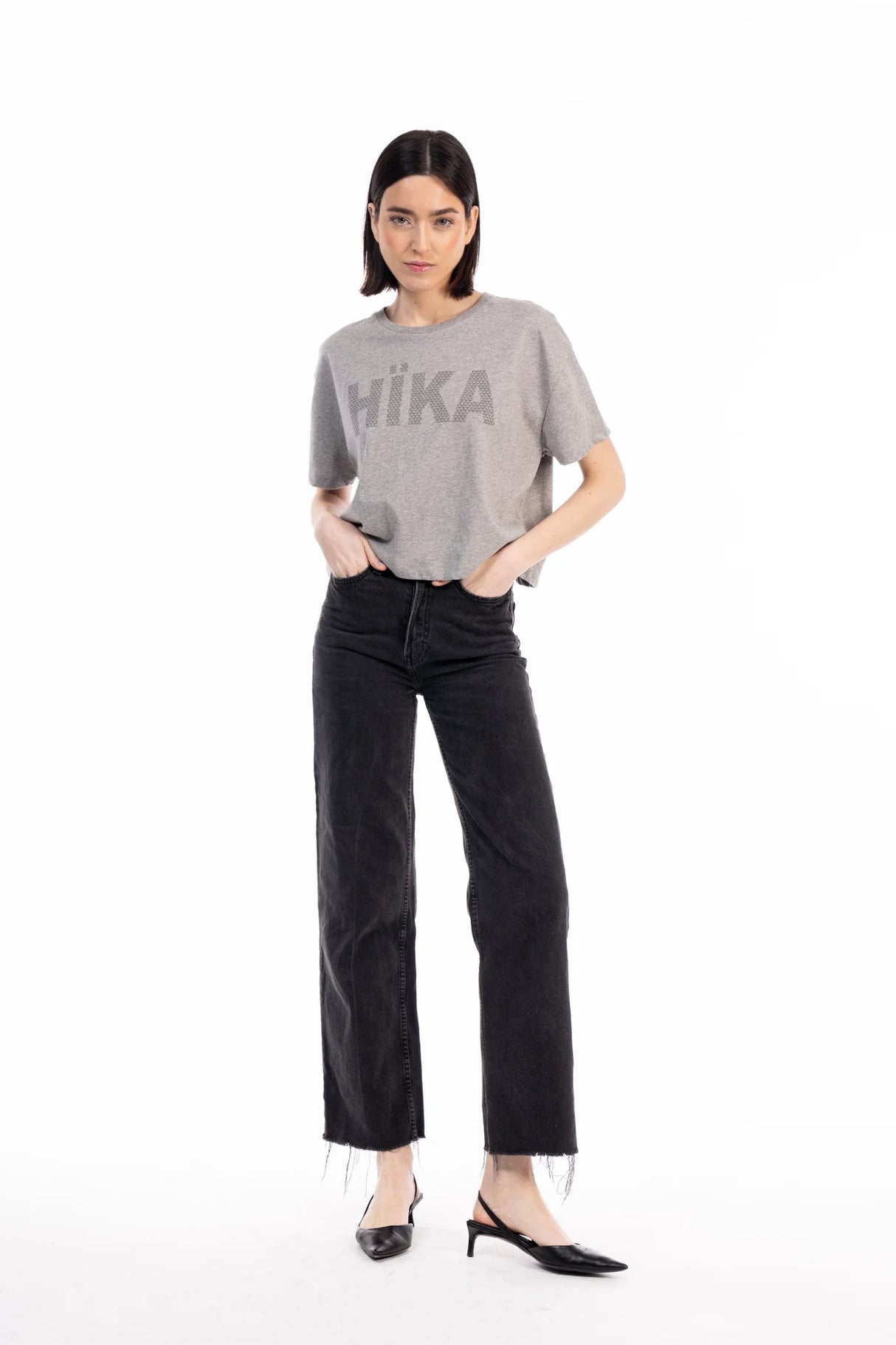 HÏKA BASQUE BRAND CAMISETA CROPPED HARRI