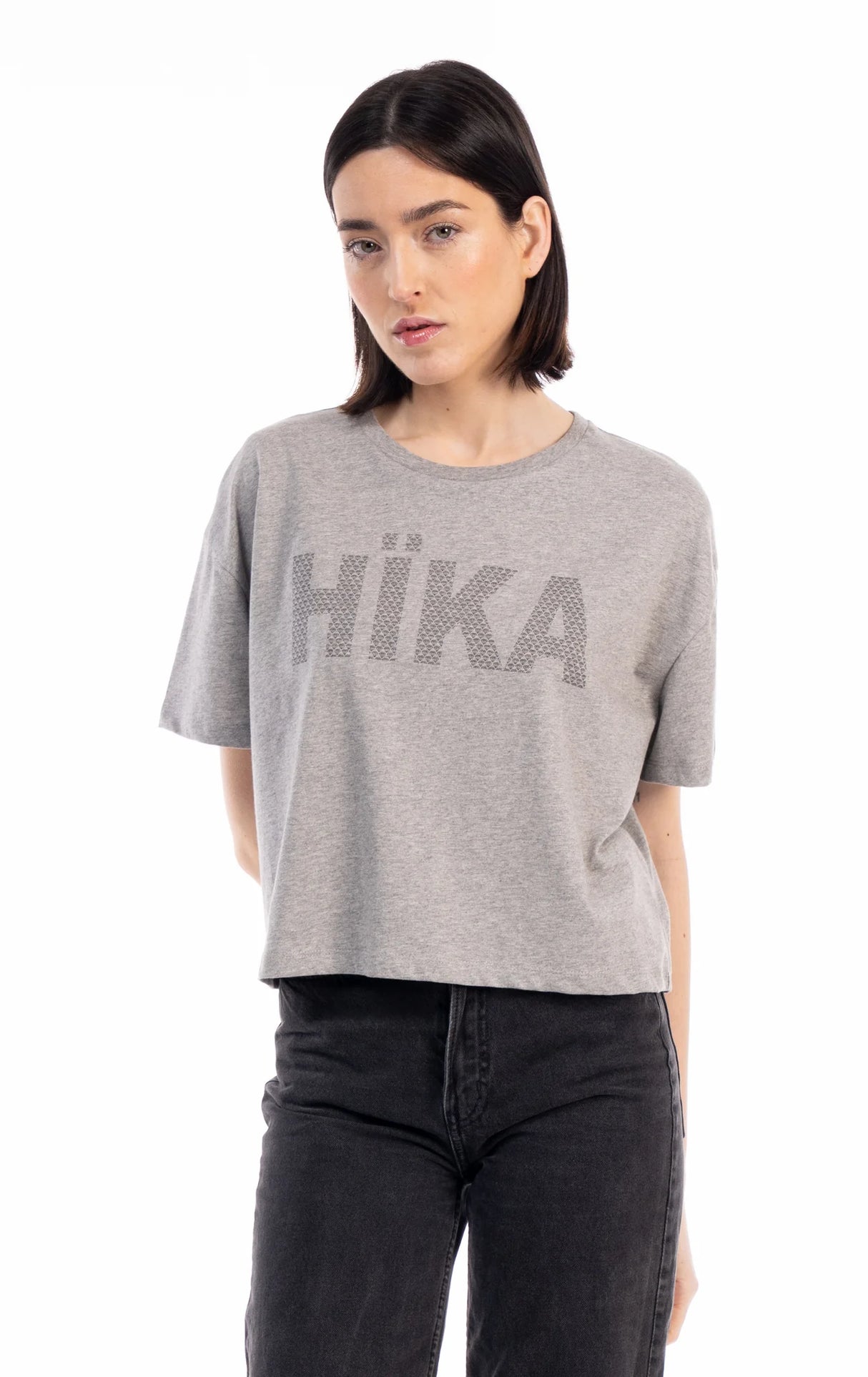 HÏKA BASQUE BRAND CAMISETA CROPPED HARRI