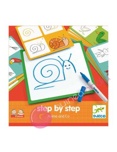 Step by Step Animales Djeco - Dendago