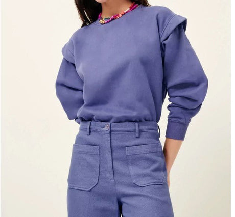 SUDADERA COLOR LAVANDA SESSUN - Dendago