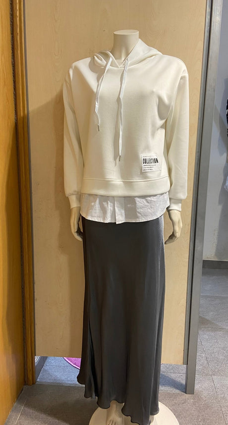 Sudadera de Mujer Blanca - Dendago