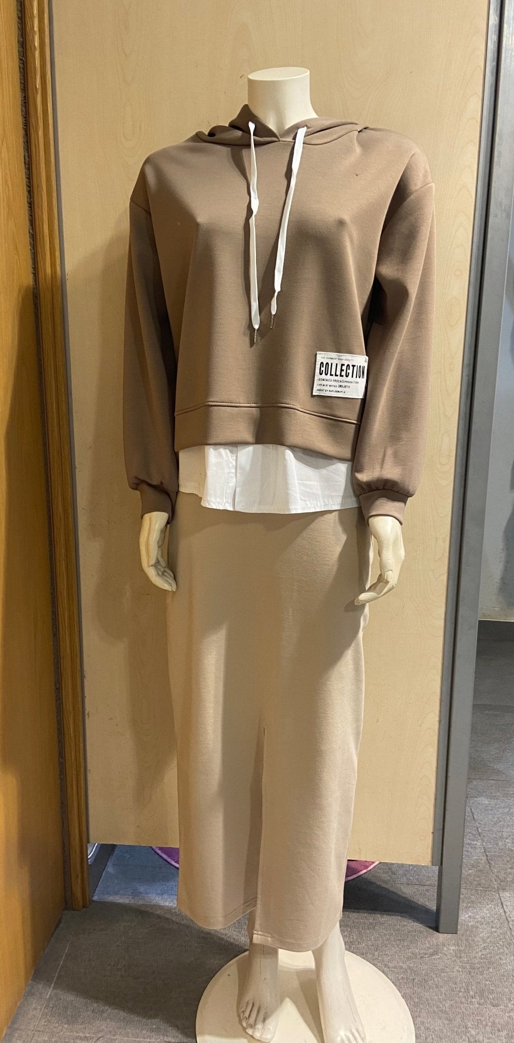 Sudadera de Mujer Marrón - Dendago