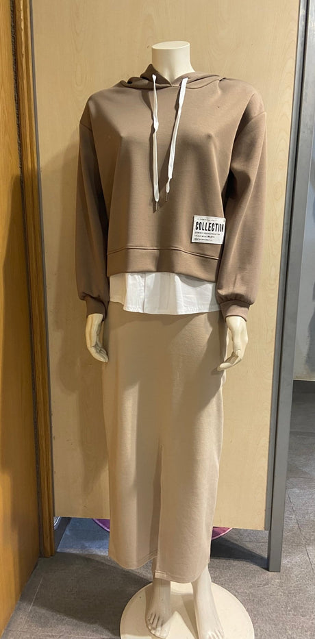 Sudadera de Mujer Marrón - Dendago