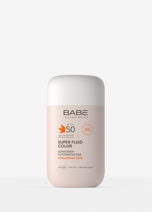 Super Fluid Color Fotoprotector SPF 50 50ml BABE.
