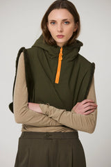 TANTÄ RAINWEAR CAPUCHA REVERSIBLE KHAKI BING