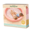 Piscina hinchable infantil Little Dutch con diseño colorido y estampados delicados, ideal para que los niños jueguen y se refresquen al aire libre durante los días de verano.