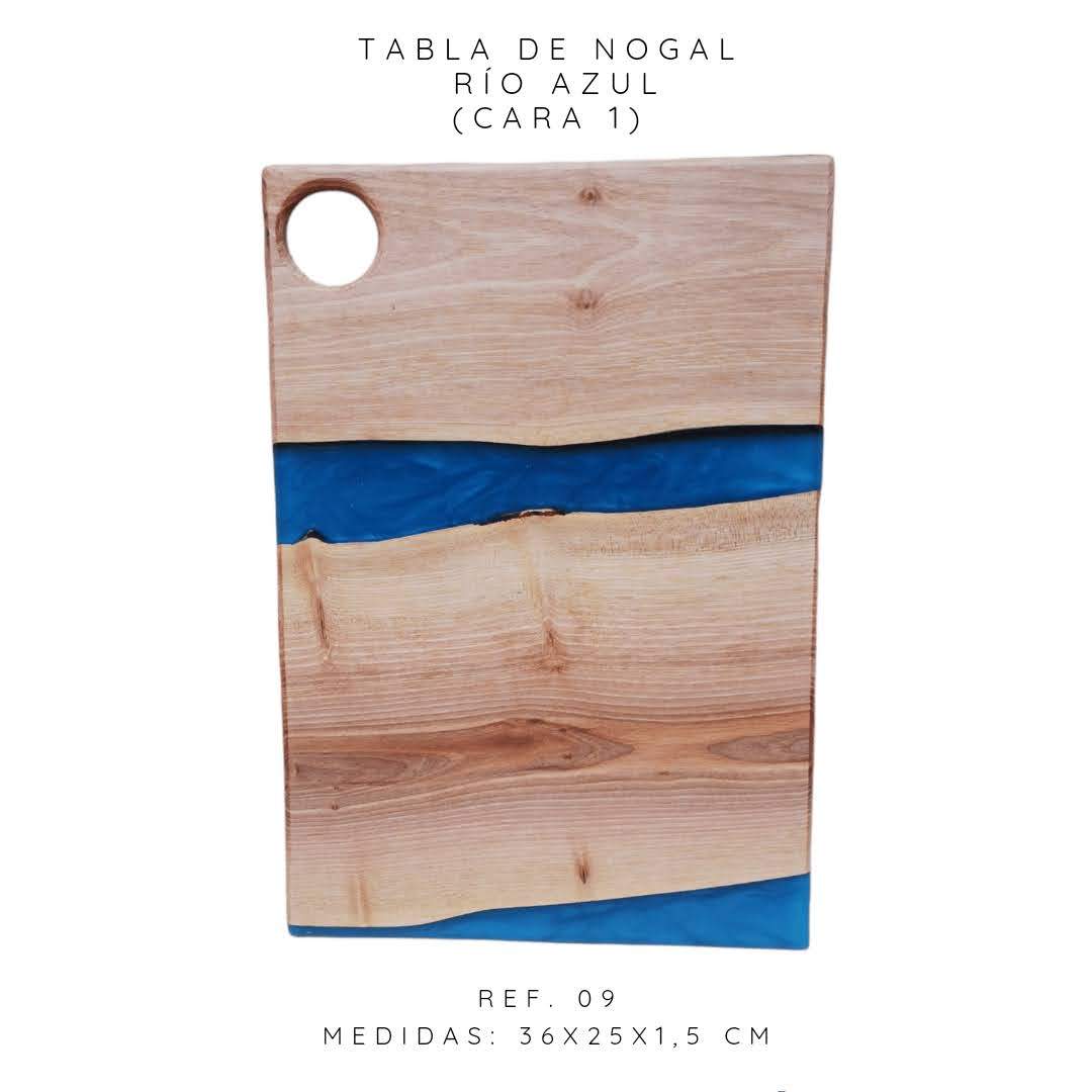 Tabla madera nogal rio azul - Dendago