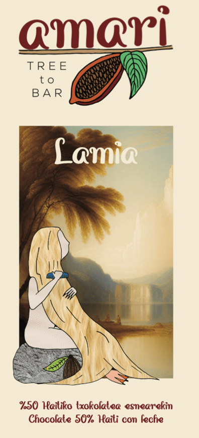 Tableta amari, Haití 50% leche - Dendago