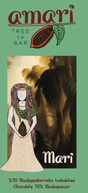 Tableta amari, Madagascar 70% negro - Dendago