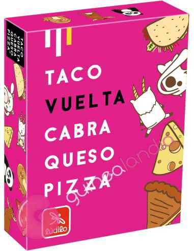 Taco, vuelta, cabra, queso, pizza - Dendago