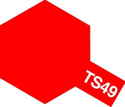 Tamiya TS - 49 Spray Bright red - Dendago