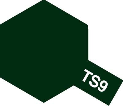 Tamiya TS - 9 Spray British Green. - Dendago