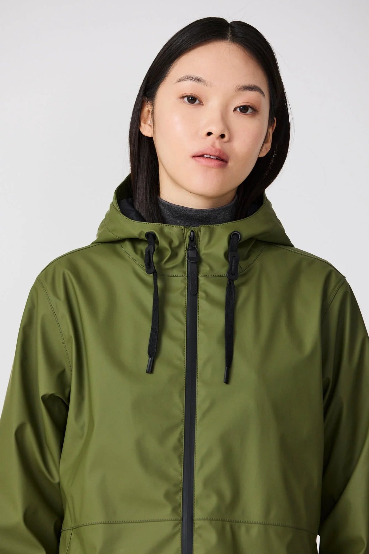 TANTÄ RAINMWEAR ABRIGO IMPERMEABLE BRONZE GREEN VAND - Dendago