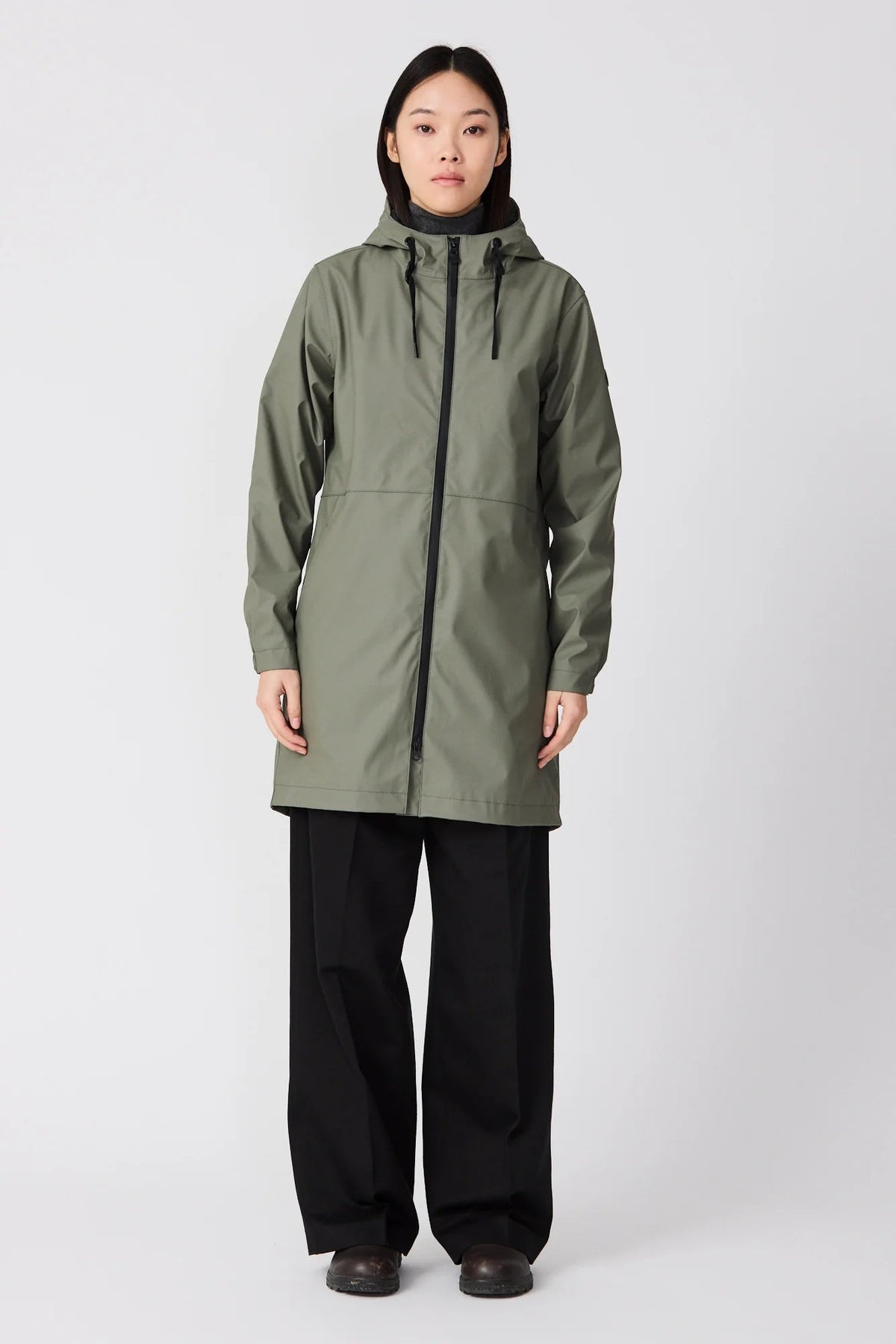 TANTÄ RAINMWEAR ABRIGO IMPERMEABLE MULLED BASIL VAND - Dendago