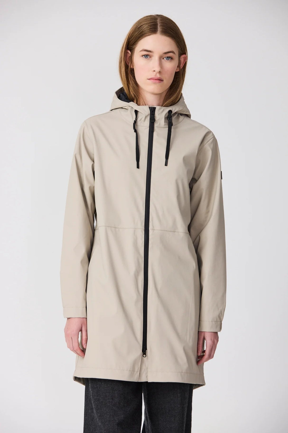TANTÄ RAINMWEAR ABRIGO IMPERMEABLE STONE GREY VAND - Dendago