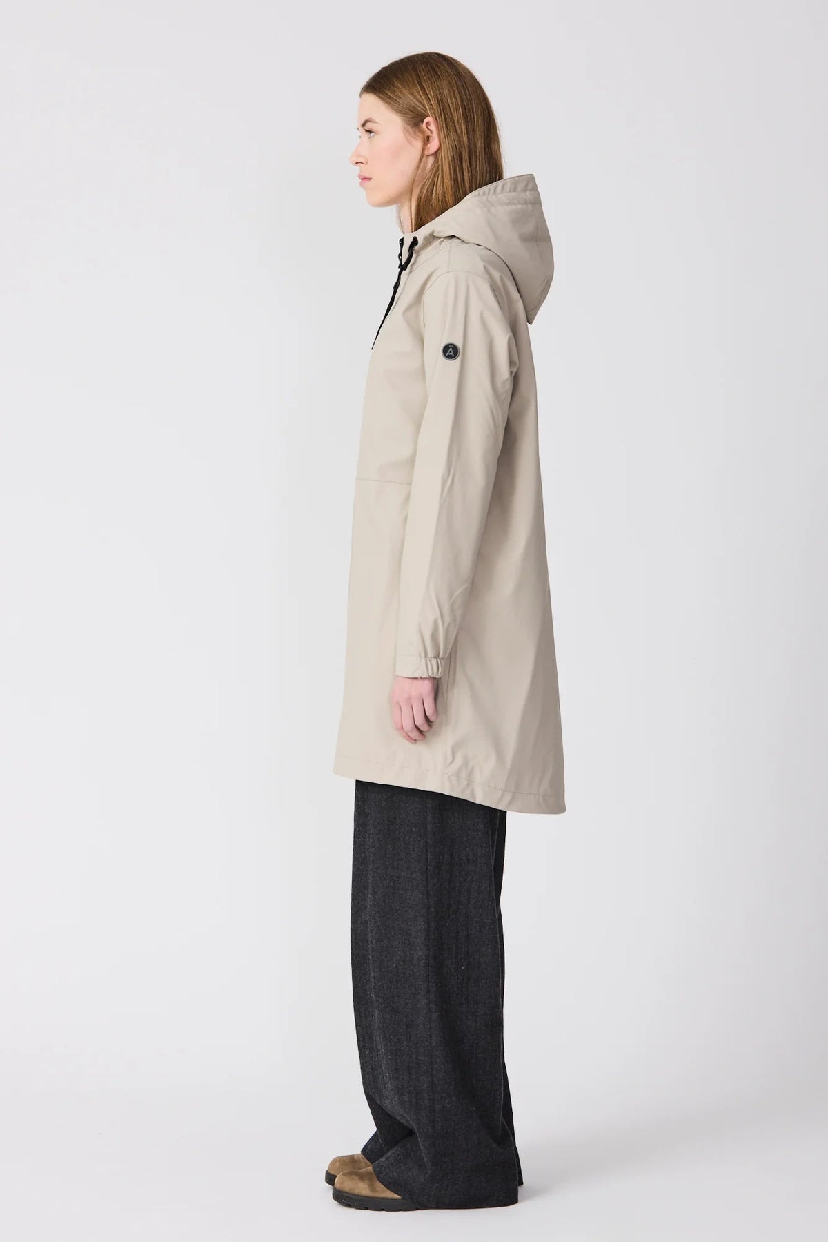 TANTÄ RAINMWEAR ABRIGO IMPERMEABLE STONE GREY VAND - Dendago