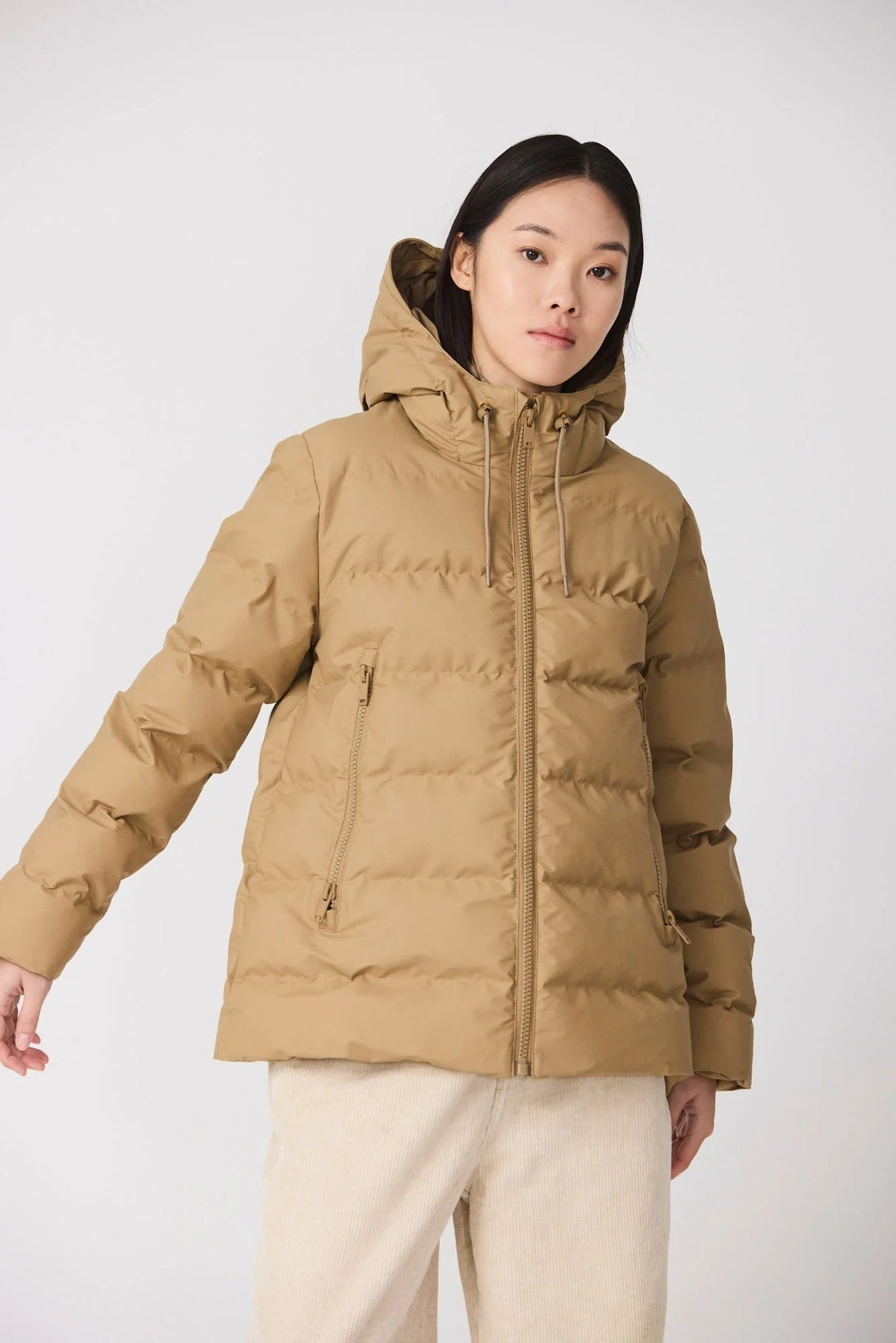 TANTÄ RAINWEAR PLUMIFERO CORTO KELP NIEVE - Dendago
