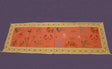 Tapiz de algodón Primavera con figuras. 45 x 135 cm - Dendago