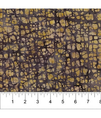 Tela Batik Northcott Banyan Countryside Retreat Azul 1