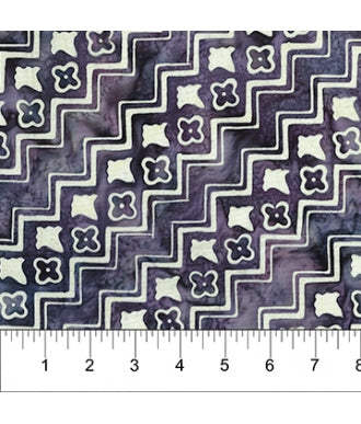 Tela Batik Northcott Banyan Inglatio Azul 1