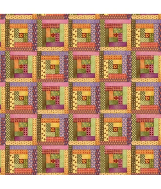 Tela Benartex Cats N Quilts Quilt Multi 1