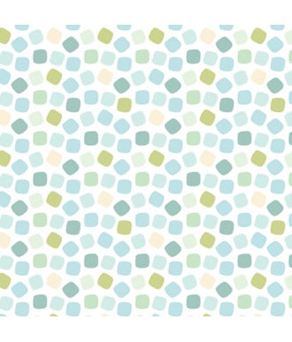 Tela Benartex Digital Print Into The Woods Block Dots White 13300 09 1