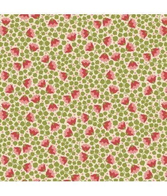 Tela Tilda Wallflower Bellflower Green 110128 1