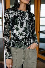 Top de malla estampado Tera Pretty Foam original Freeman T.Porter