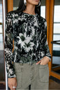 Top de malla estampado Tera Pretty Foam original Freeman T.Porter