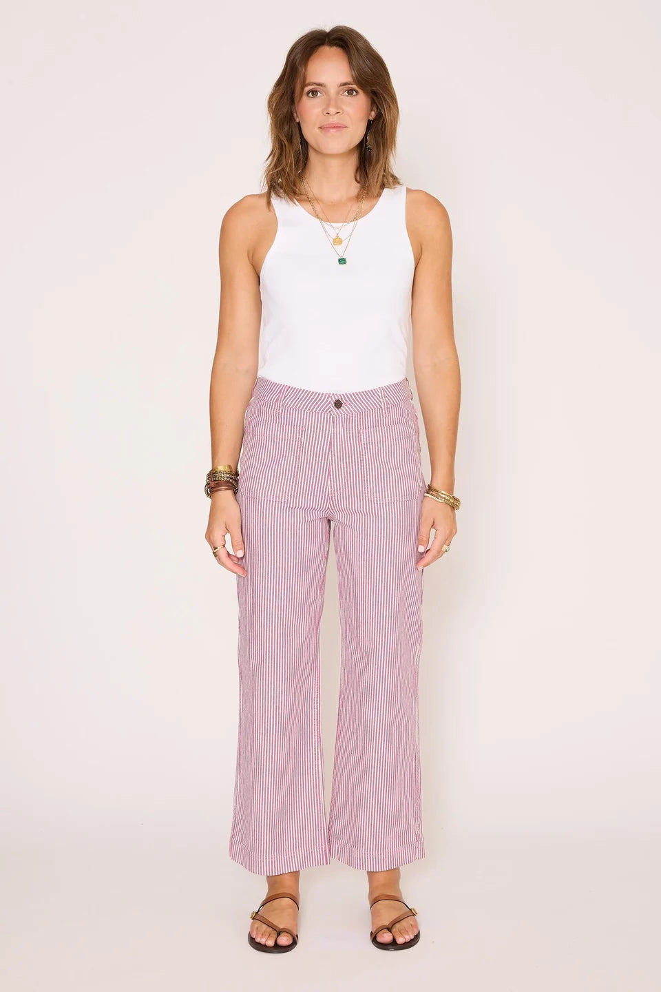 MKT STUDIO PANTALON RAYAS FRIDA PORTOFINO STRIPES