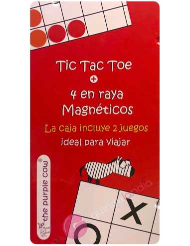 Tic Tac Toe + 4 en Raya Magnético - Dendago