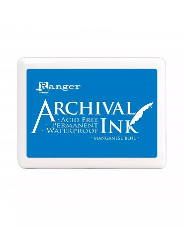 TINTA ARCHIVAL INK PAD JUMBO Manganese Blue 1