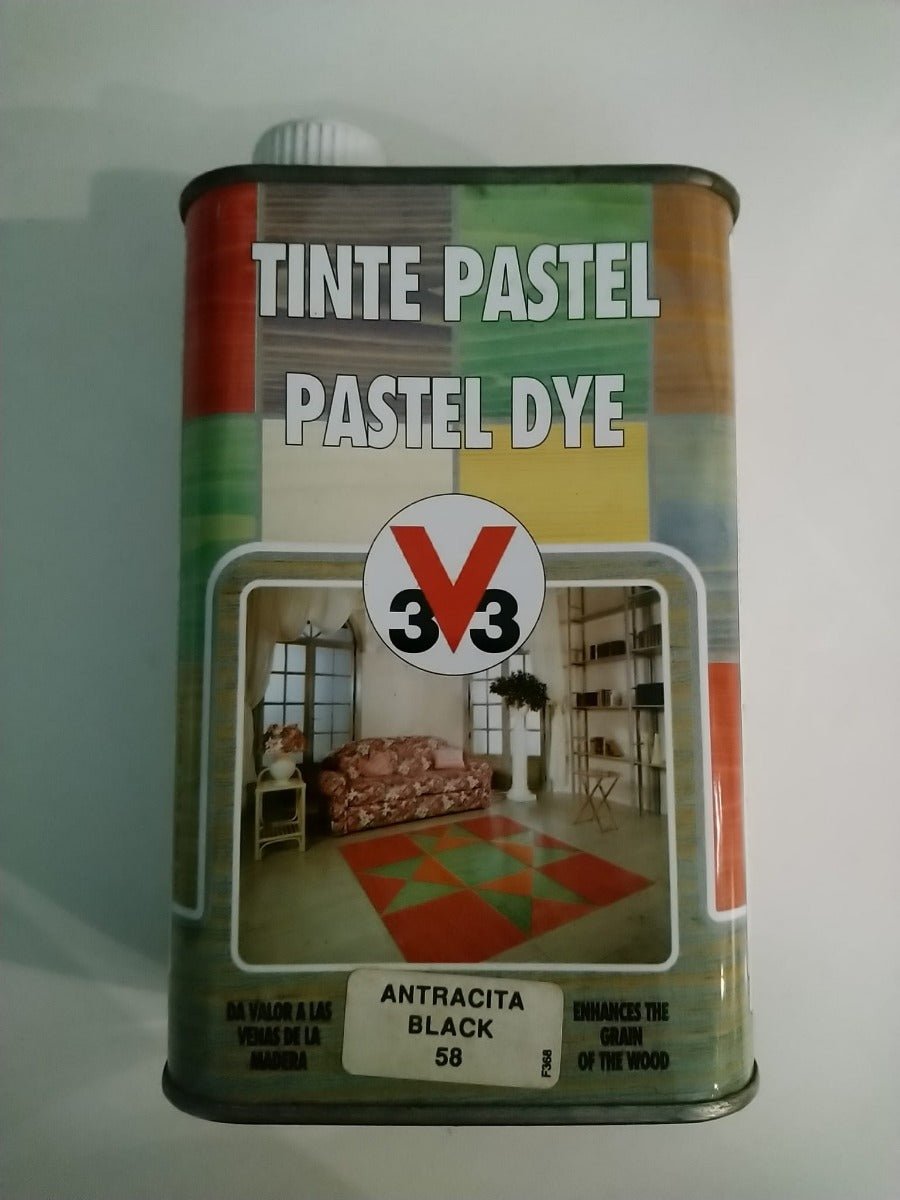 Tinte pastel V33 0.5 lt. Color verde - green 45 - Dendago