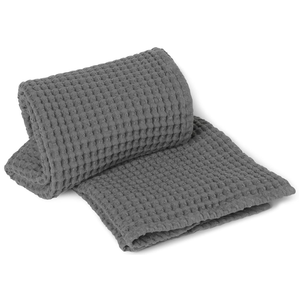Toalla ducha 100% algodón orgánico color gris - Dendago
