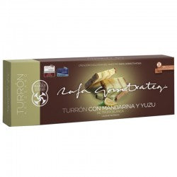 Turrón con Mandarina y Yuzu 1