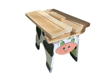 Txalaparta Sobremesa pintada con "Ternera Increible" - Dendago